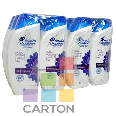 HEAD & SHOULDER EXTRA VOLUME ANTI-DANDRUFF SHAMPOO 12*400ML